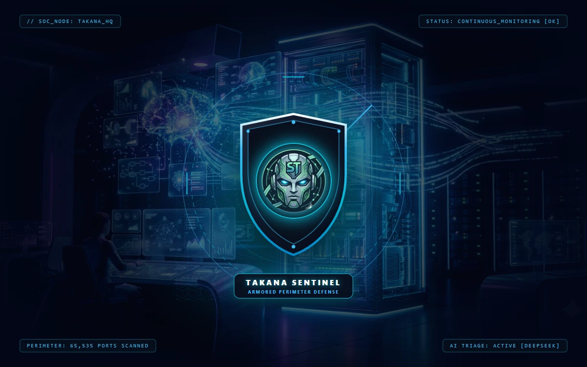 Takana Sentinel SOC Command Center